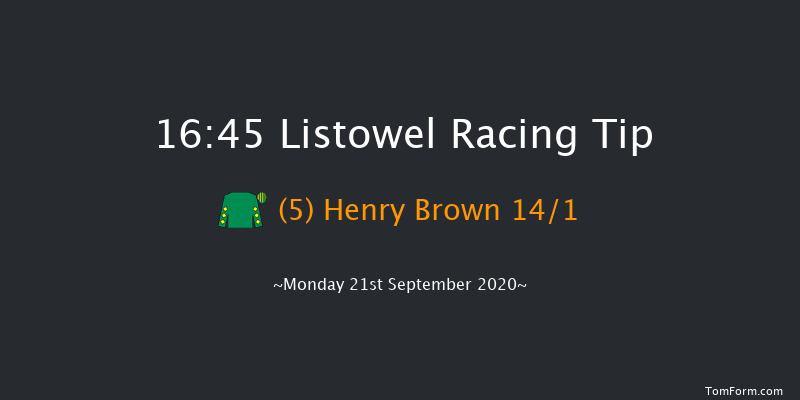 Listowel Beginners Chase Listowel 16:45 Beginners Chase 20f Sun 20th Sep 2020