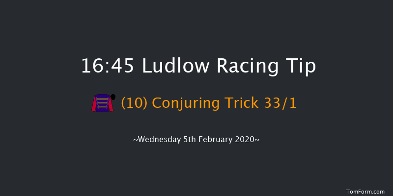Ludlow 16:45 Maiden Hurdle (Class 4) 21f Thu 16th Jan 2020