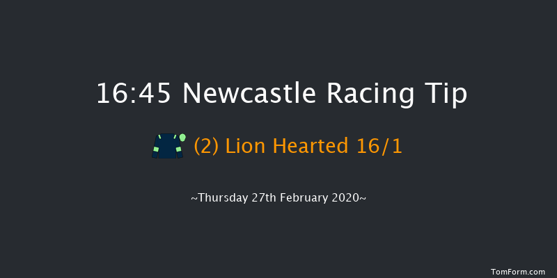 Bombardier British Hopped Amber Beer Handicap Newcastle 16:45 Handicap (Class 4) 7f Wed 19th Feb 2020