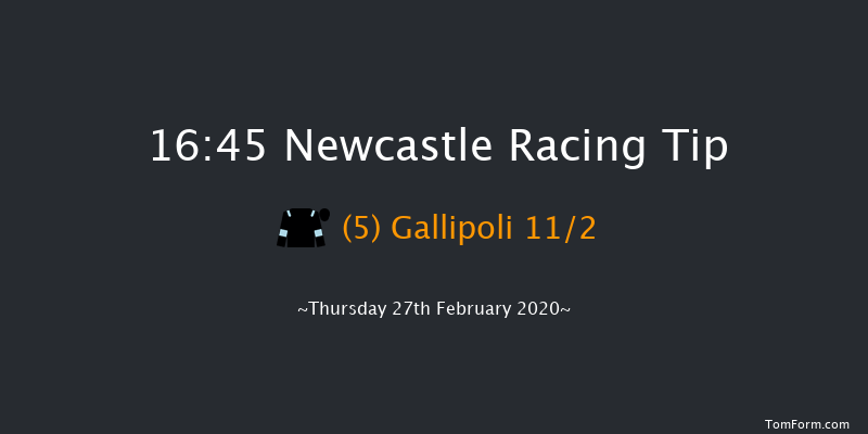 Bombardier British Hopped Amber Beer Handicap Newcastle 16:45 Handicap (Class 4) 7f Wed 19th Feb 2020