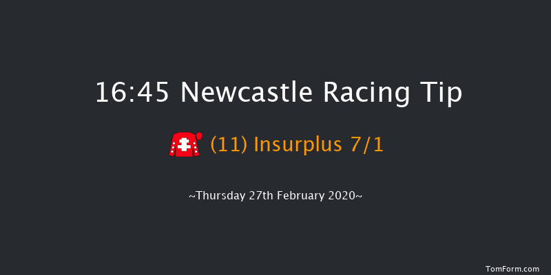 Bombardier British Hopped Amber Beer Handicap Newcastle 16:45 Handicap (Class 4) 7f Wed 19th Feb 2020