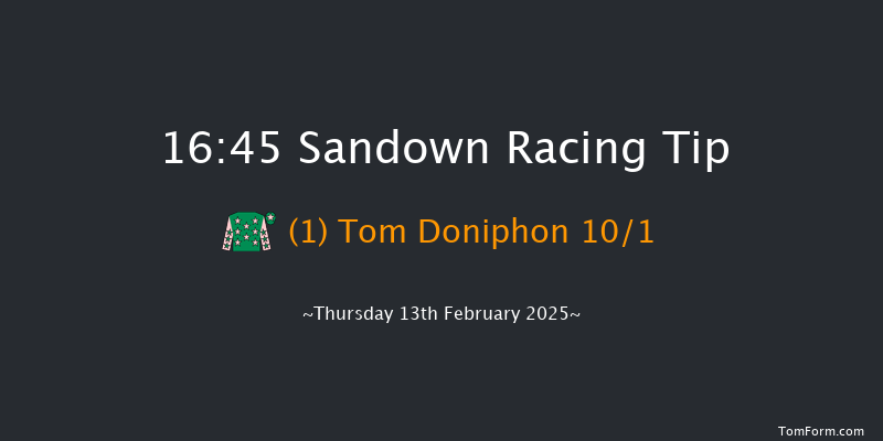 Sandown  16:45 Handicap Hurdle (Class 4) 20f Sat 1st Feb 2025