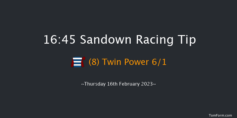 Sandown 16:45 Handicap Hurdle (Class 4) 20f Sat 4th Feb 2023