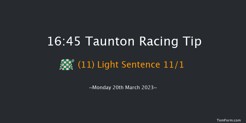 Taunton 16:45 NH Flat Race (Class 5) 16f Mon 13th Mar 2023