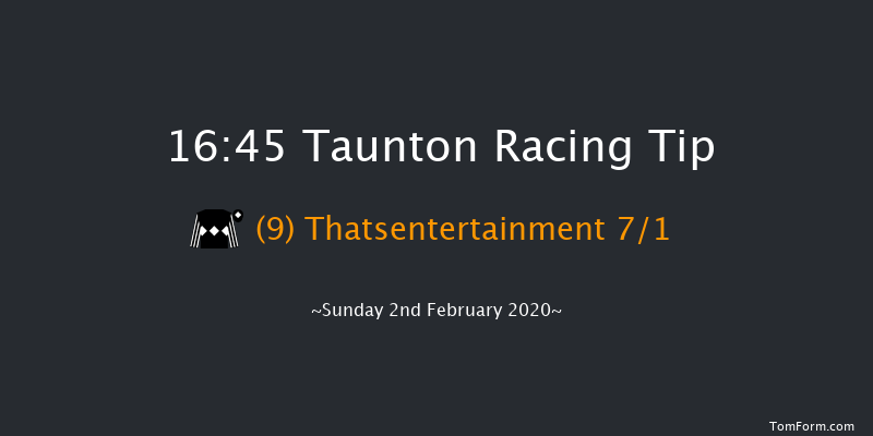 Taunton 16:45 NH Flat Race (Class 5) 16f Sat 18th Jan 2020