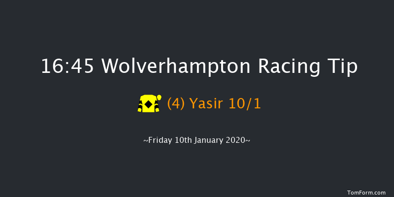 Wolverhampton 16:45 Handicap (Class 6) 16f Mon 6th Jan 2020