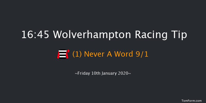 Wolverhampton 16:45 Handicap (Class 6) 16f Mon 6th Jan 2020
