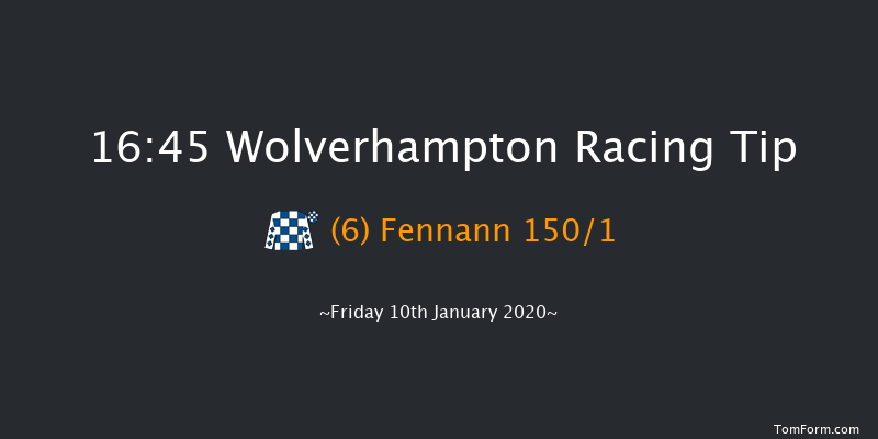 Wolverhampton 16:45 Handicap (Class 6) 16f Mon 6th Jan 2020