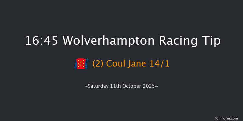 Wolverhampton 16-45 (Class 6) 5f Mon 6th Oct 2025
