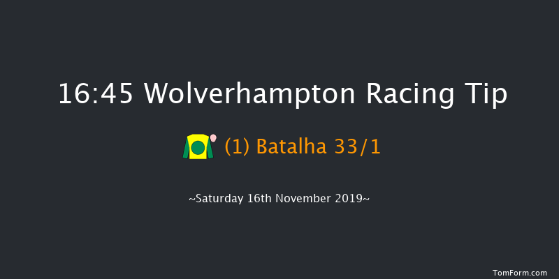 Wolverhampton 16:45 Stakes (Class 5) 10f Wed 6th Nov 2019