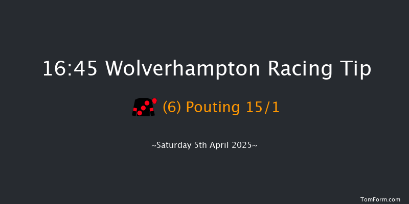 Wolverhampton 16-45 (Class 5) 5f Tue 1st Apr 2025