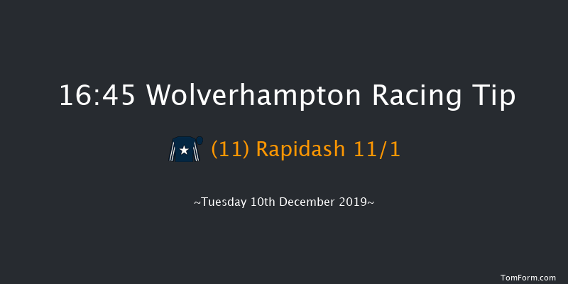 Wolverhampton 16:45 Handicap (Class 5) 6f Sat 7th Dec 2019