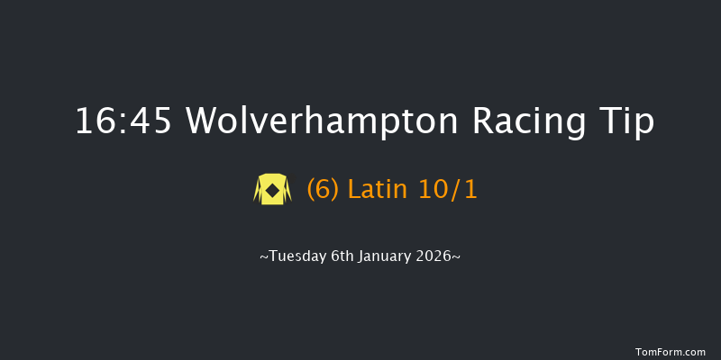 Wolverhampton 16-45 (Class 6) 8f Fri 2nd Jan 2026