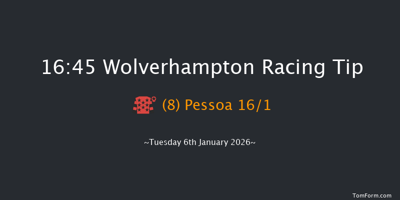 Wolverhampton 16-45 (Class 6) 8f Fri 2nd Jan 2026