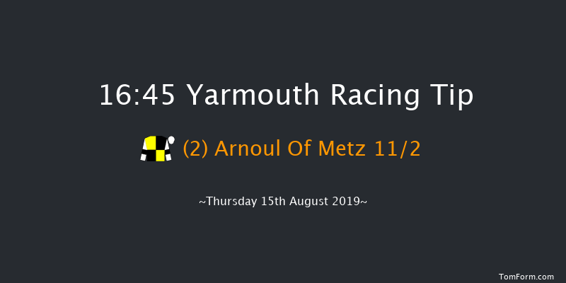 Yarmouth 16:45 Handicap (Class 6) 5f Thu 8th Aug 2019
