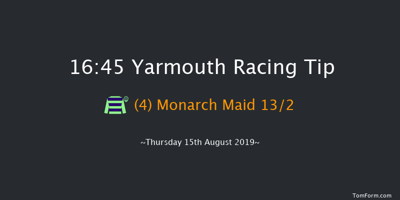 Yarmouth 16:45 Handicap (Class 6) 5f Thu 8th Aug 2019