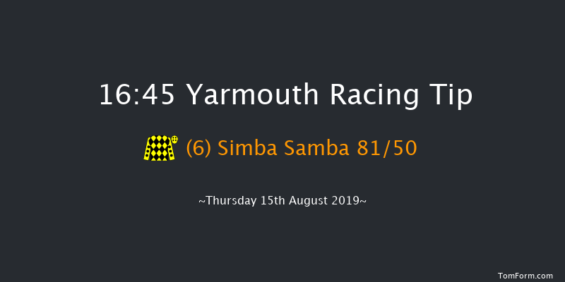 Yarmouth 16:45 Handicap (Class 6) 5f Thu 8th Aug 2019
