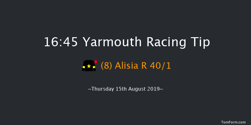 Yarmouth 16:45 Handicap (Class 6) 5f Thu 8th Aug 2019