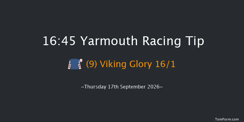 Yarmouth 16-45 (Class 6) 7f Wed 16th Sep 2026