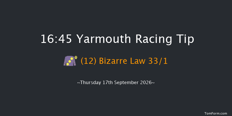 Yarmouth 16-45 (Class 6) 7f Wed 16th Sep 2026