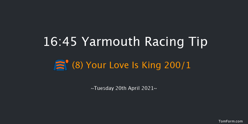 QuinnBet 2nd To The Favourite Special Novice Stakes (Str) Yarmouth 16:45 Stakes (Class 5) 8f Tue 20th Oct 2020