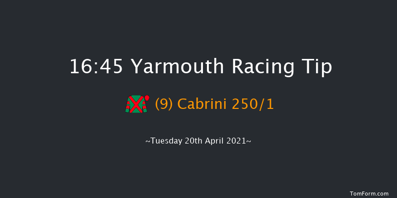 QuinnBet 2nd To The Favourite Special Novice Stakes (Str) Yarmouth 16:45 Stakes (Class 5) 8f Tue 20th Oct 2020