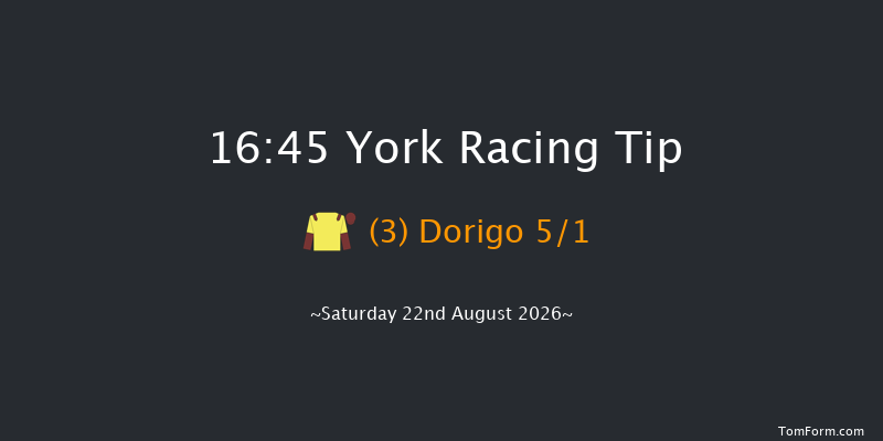 York 16-45 (Class 1) 5f Fri 21st Aug 2026