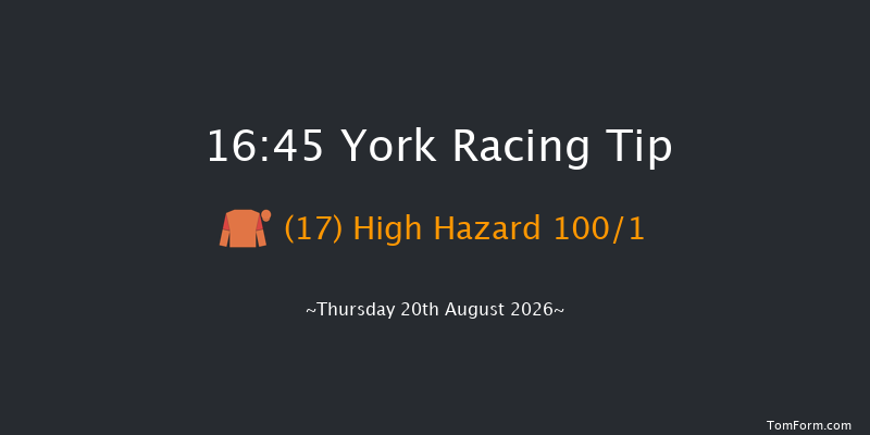York 16-45 (Class 2) 7f Wed 19th Aug 2026