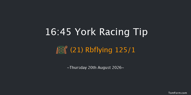 York 16-45 (Class 2) 7f Wed 19th Aug 2026