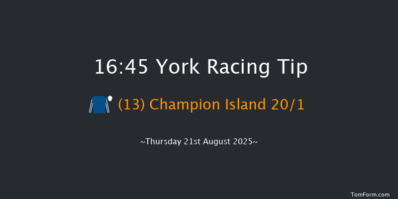 York 16-45 (Class 2) 7f Wed 20th Aug 2025