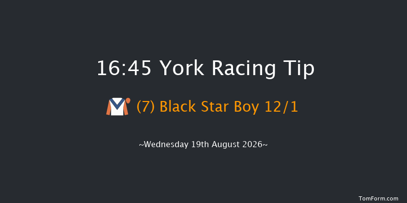 York 16-45 (Class 2) 5f Sun 26th Jul 2026