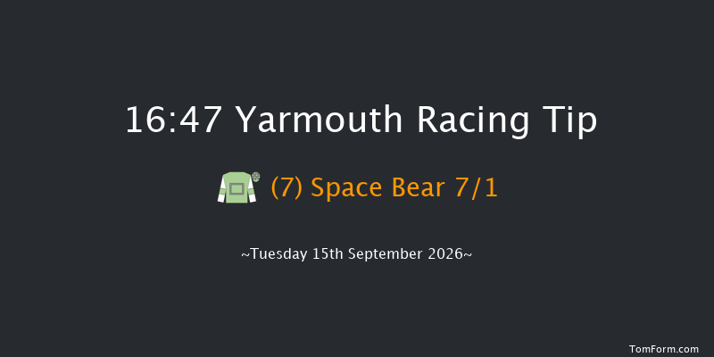 Yarmouth 16-47 (Class 3) 6f Sun 30th Aug 2026