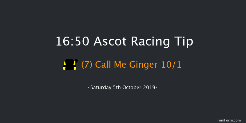 Ascot 16:50 Handicap (Class 3) 5f Fri 4th Oct 2019