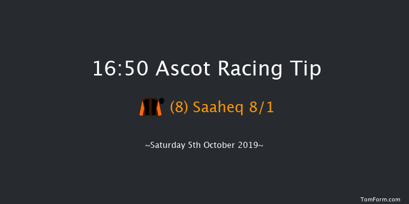 Ascot 16:50 Handicap (Class 3) 5f Fri 4th Oct 2019