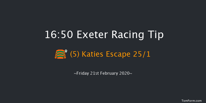 Be Wiser Insurance Mares' Novices' Hurdle Exeter 16:50 Maiden Hurdle (Class 4) 17f Tue 21st Jan 2020