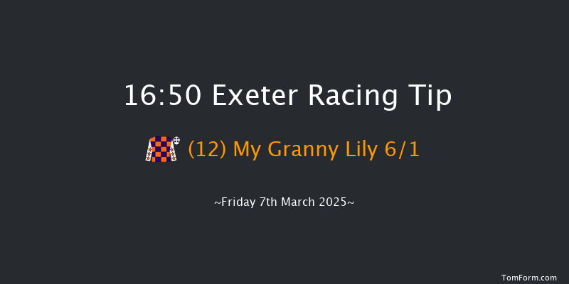 Exeter  16:50 Handicap Hurdle (Class 5) 18f Fri 21st Feb 2025
