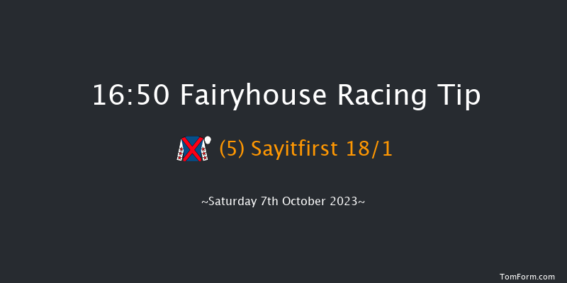 Fairyhouse 16:50 Handicap Hurdle 16f Mon 2nd Oct 2023