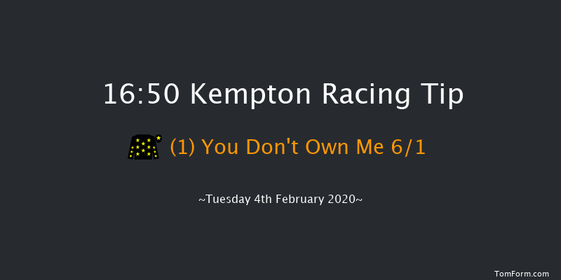 Kempton 16:50 Handicap (Class 6) 6f Sat 1st Feb 2020
