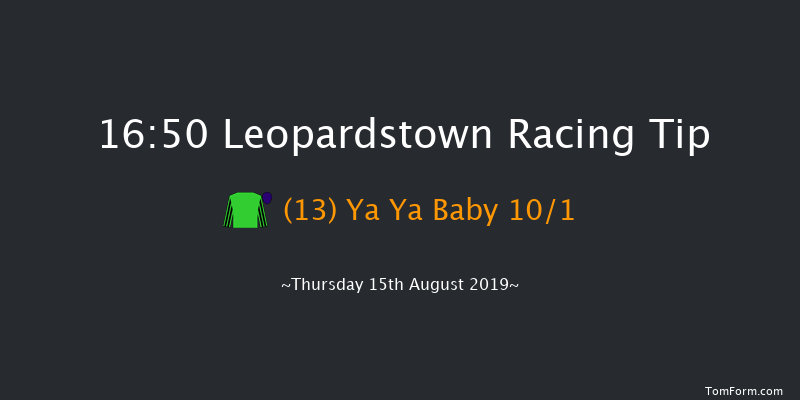Leopardstown 16:50 Maiden 6f Thu 8th Aug 2019