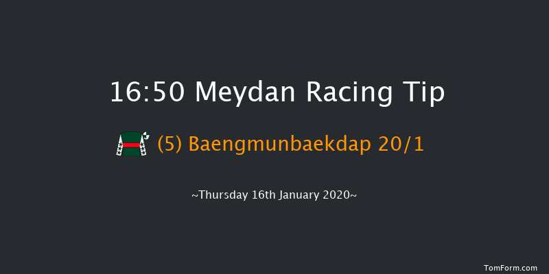Meydan 16:50 1m 16 run Mina Handicap - Dirt Thu 1st Jan 1970
