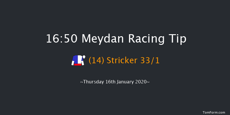 Meydan 16:50 1m 16 run Mina Handicap - Dirt Thu 1st Jan 1970
