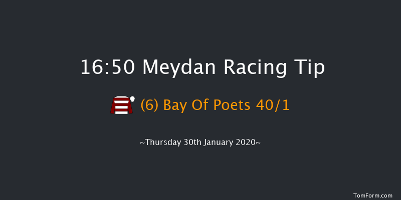 Meydan 16:50 1m 16 run Mina Rashid Handicap - Turf Thu 23rd Jan 2020