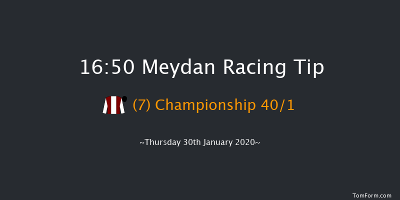 Meydan 16:50 1m 16 run Mina Rashid Handicap - Turf Thu 23rd Jan 2020