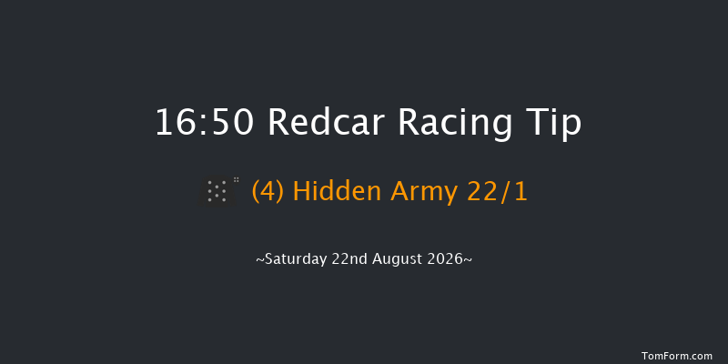 Redcar 16-50 (Class 5) 7f Sat 8th Aug 2026