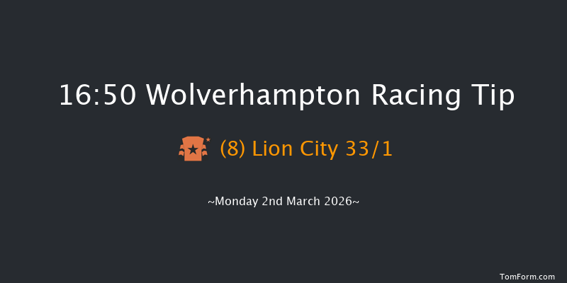 Wolverhampton 16-50 (Class 6) 16f Fri 27th Feb 2026