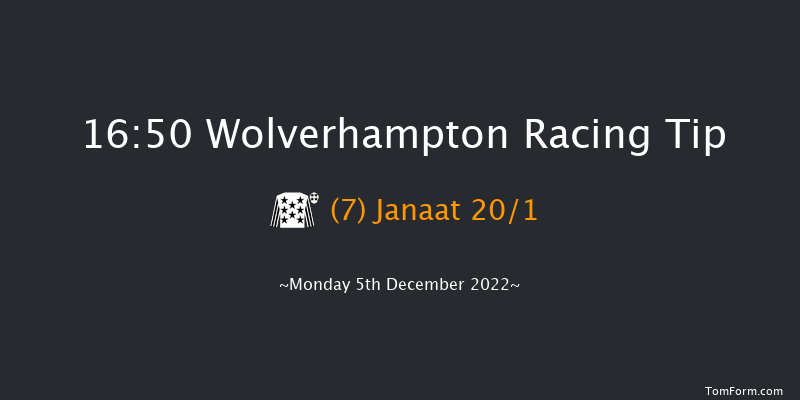 Wolverhampton 16:50 Handicap (Class 6) 5f Sat 3rd Dec 2022