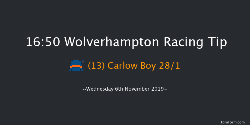 Wolverhampton 16:50 Handicap (Class 6) 9f Wed 30th Oct 2019