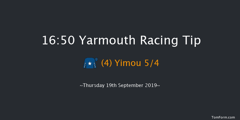 Yarmouth 16:50 Handicap (Class 3) 6f Wed 18th Sep 2019