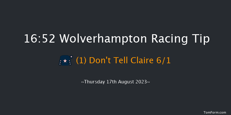Wolverhampton 16:52 Handicap (Class 3) 8.5f Mon 14th Aug 2023