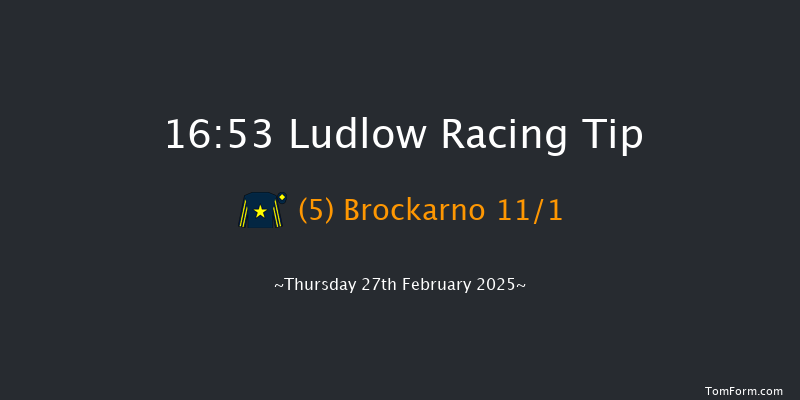 Ludlow  16:53 Handicap Hurdle (Class 5) 21f Wed 19th Feb 2025